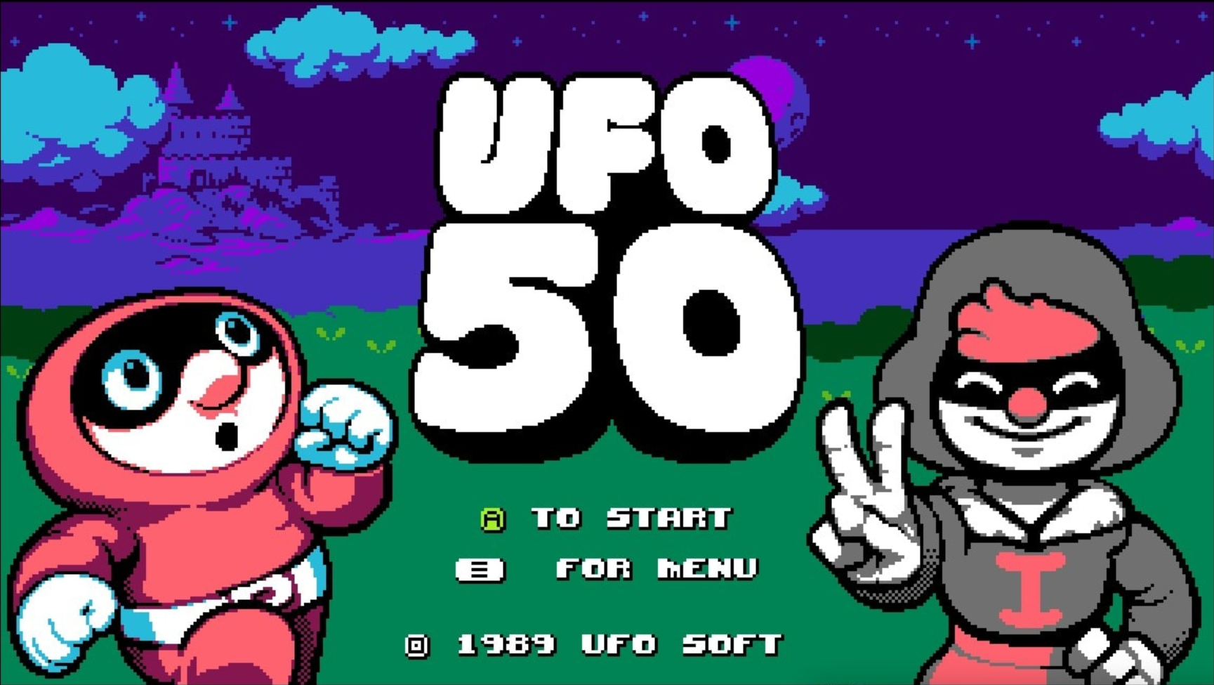 UFO 50 - List of Games